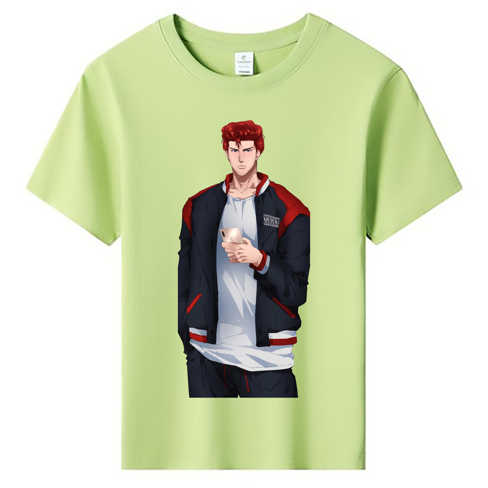（画像用） SLAM DUNK／スラムダンク 綿100％キッズTシャツ（フロントプリント）